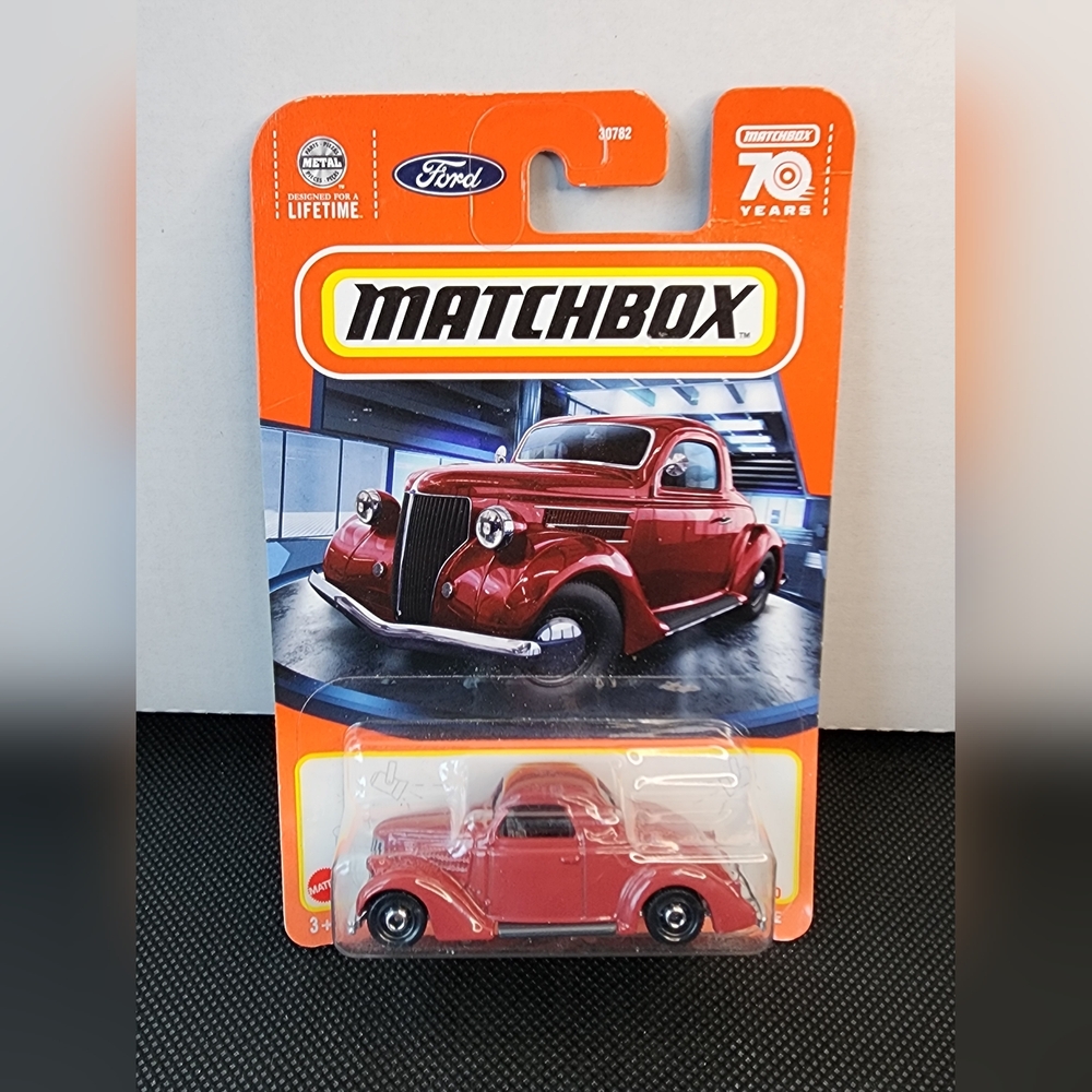 Match Red Die-Cast Toy Cars Vehicles